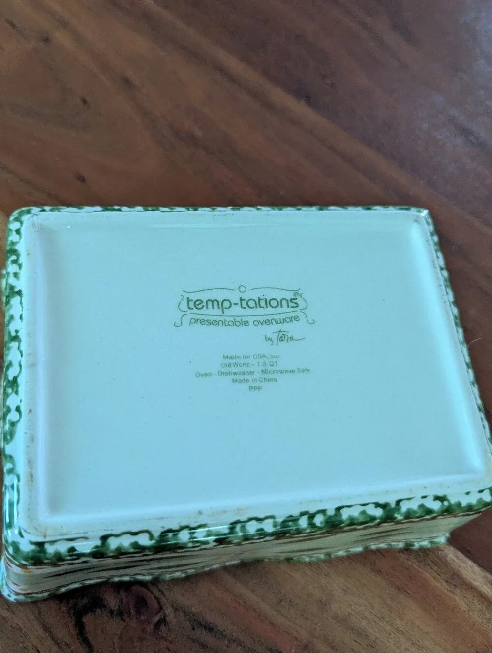 Temp-tations Old World Pattern Green 7